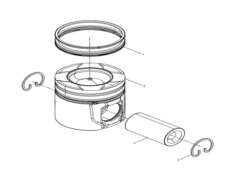 WEICHAI WP12 Piston Assembly