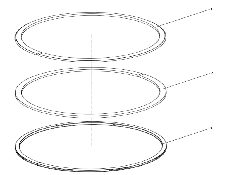 WEICHAI WP12 Piston Ring Assembly