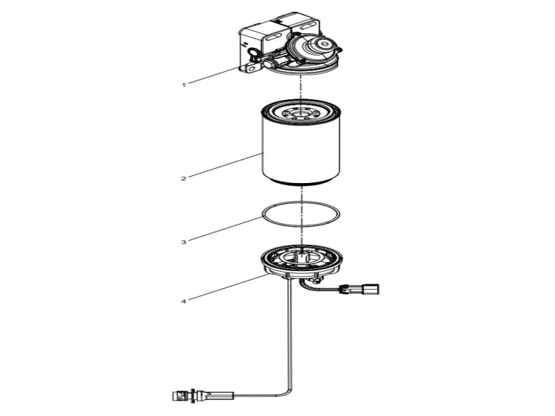 WEICHAI WP12 Primary Fuel Filter