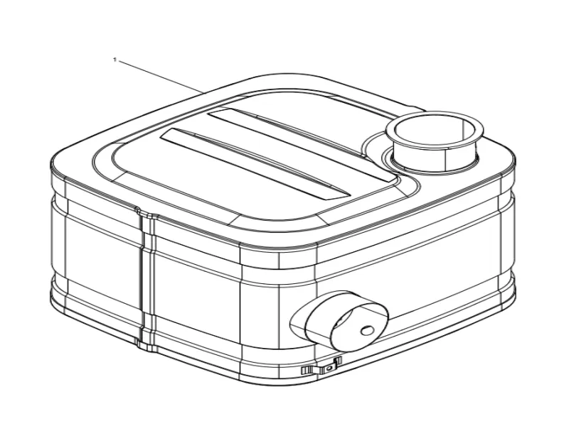 WEICHAI WP12 Single Transport Parts Attached To Engine Group *02