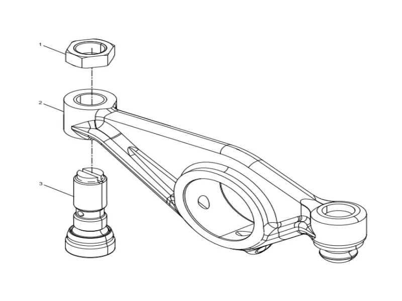 WEICHAI WP12 Swing Arm Assembly