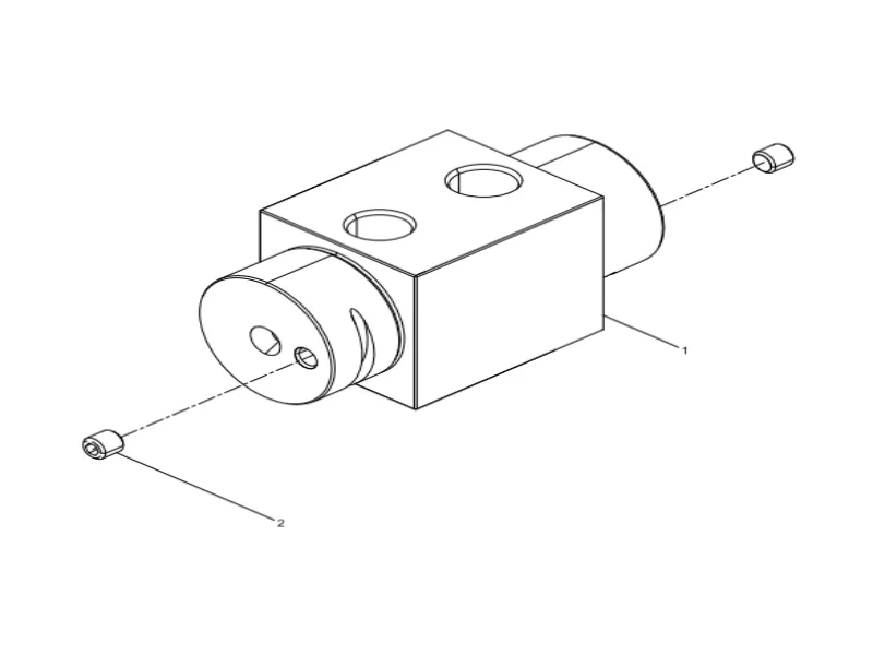 WEICHAI WP12 Swing Arm Shaft Assembly