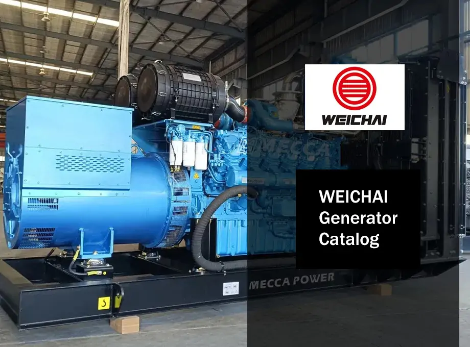 WEICHAI Generator Sets Catalog