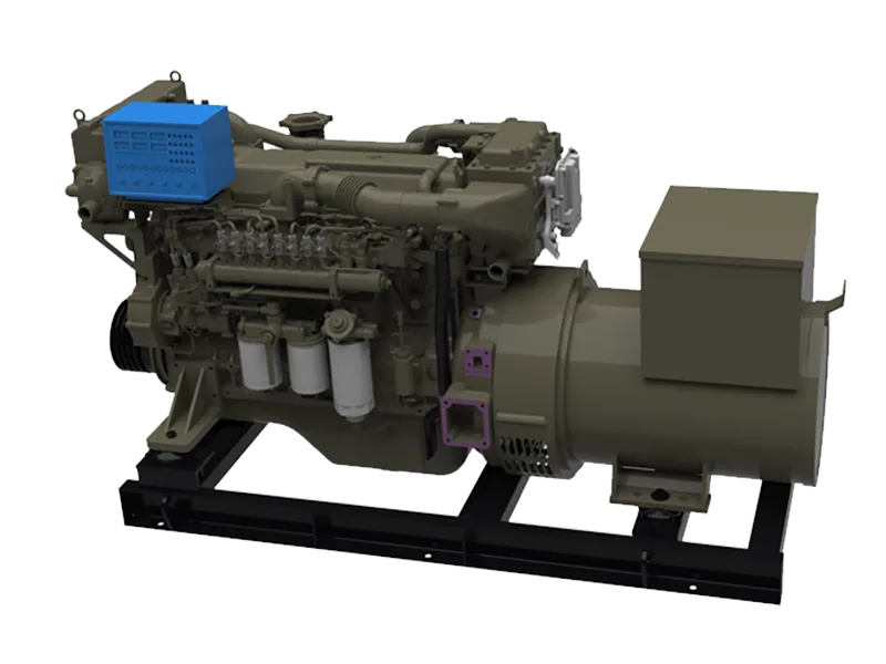 YUCHAI YCA08 Marine diesel genset
