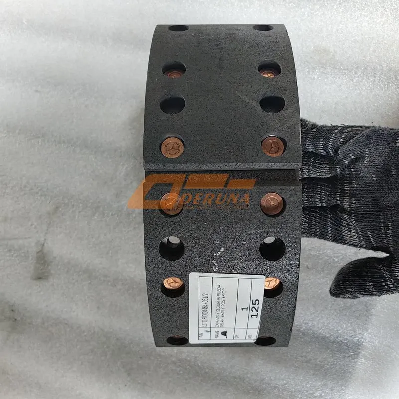 LZ711800004464+051/2 Front and Rear Brake Shoes and Locking Devices
